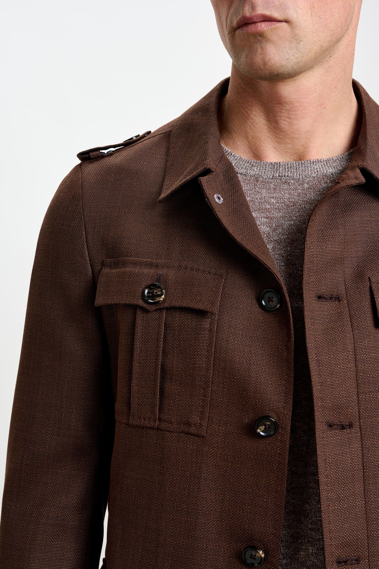 Tobacco Exmoor Safari Jacket - Image 6