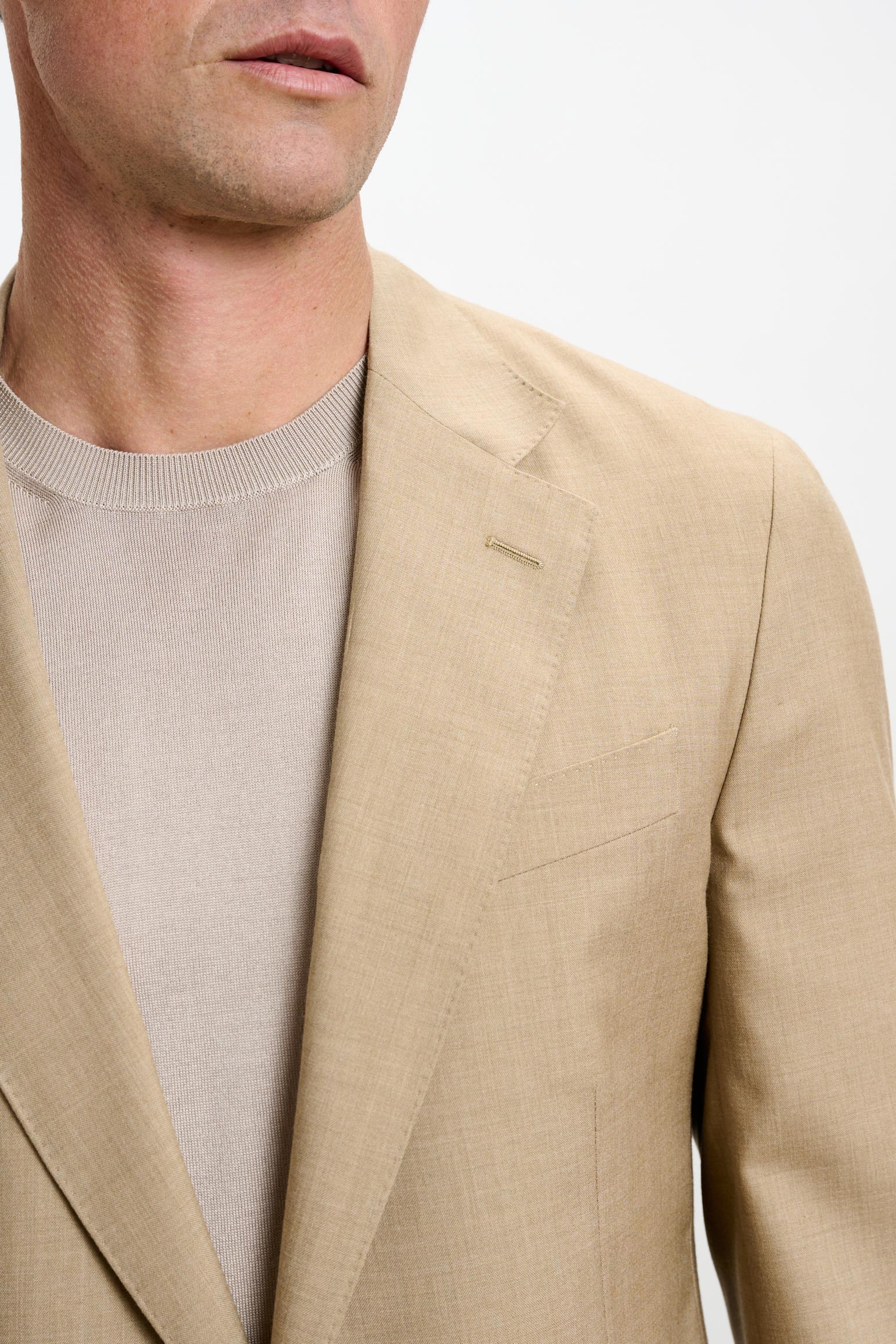 Camel Kensington Suit Summer Cashmere - Image 3