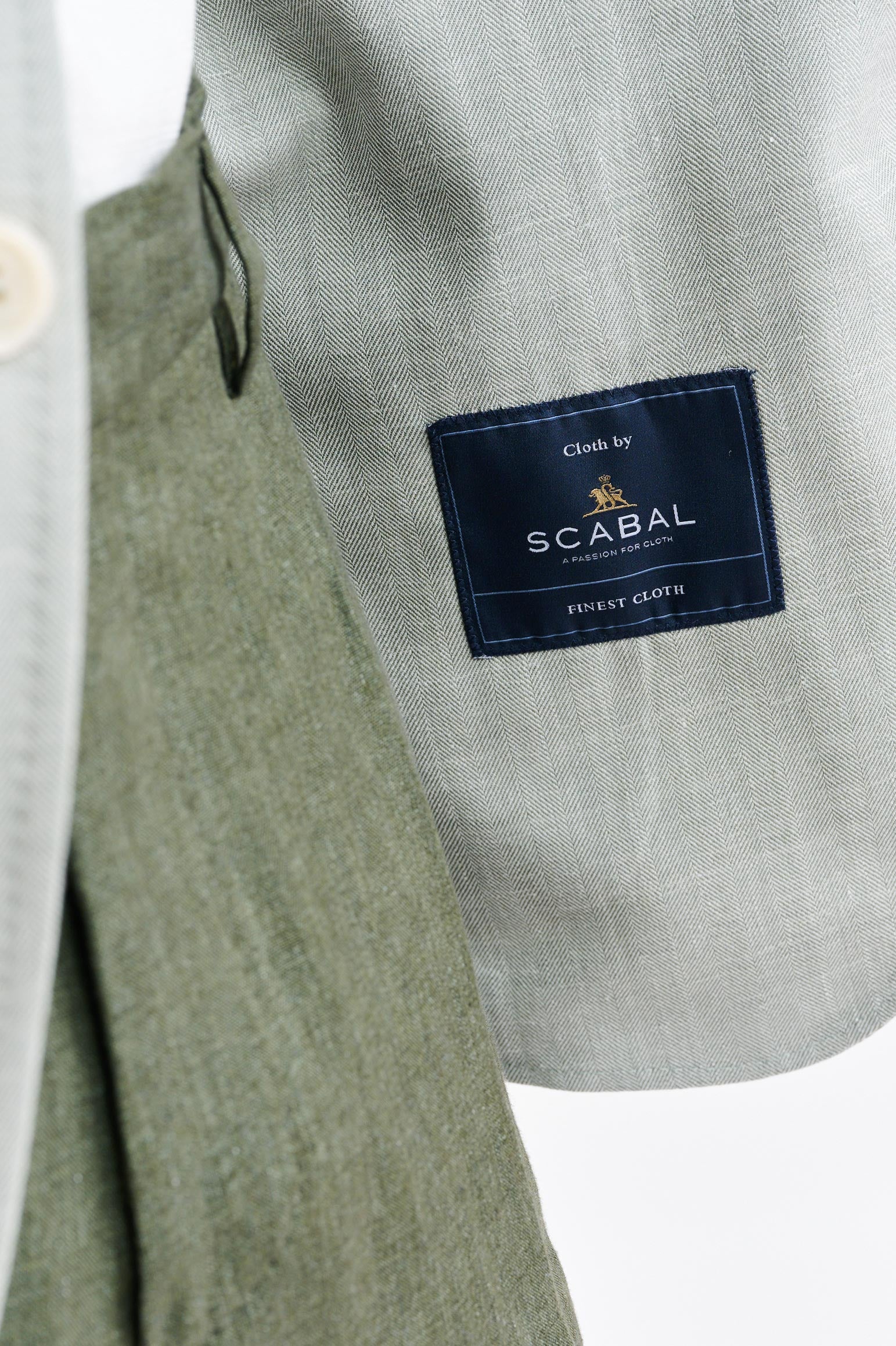 Light Green Wool & Cashmere Soho Jacket Jazz - Image 6
